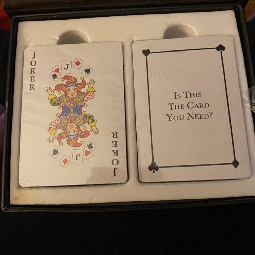 2 Sets of playing cards NIB